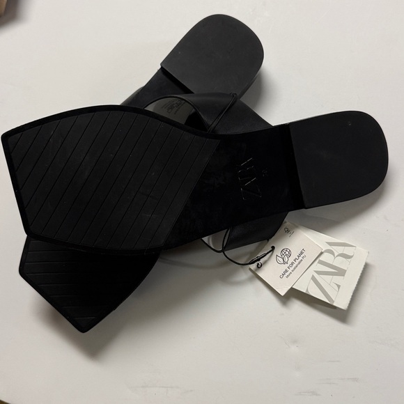 Zara Women's Black Sandals - Picture 6 of 6